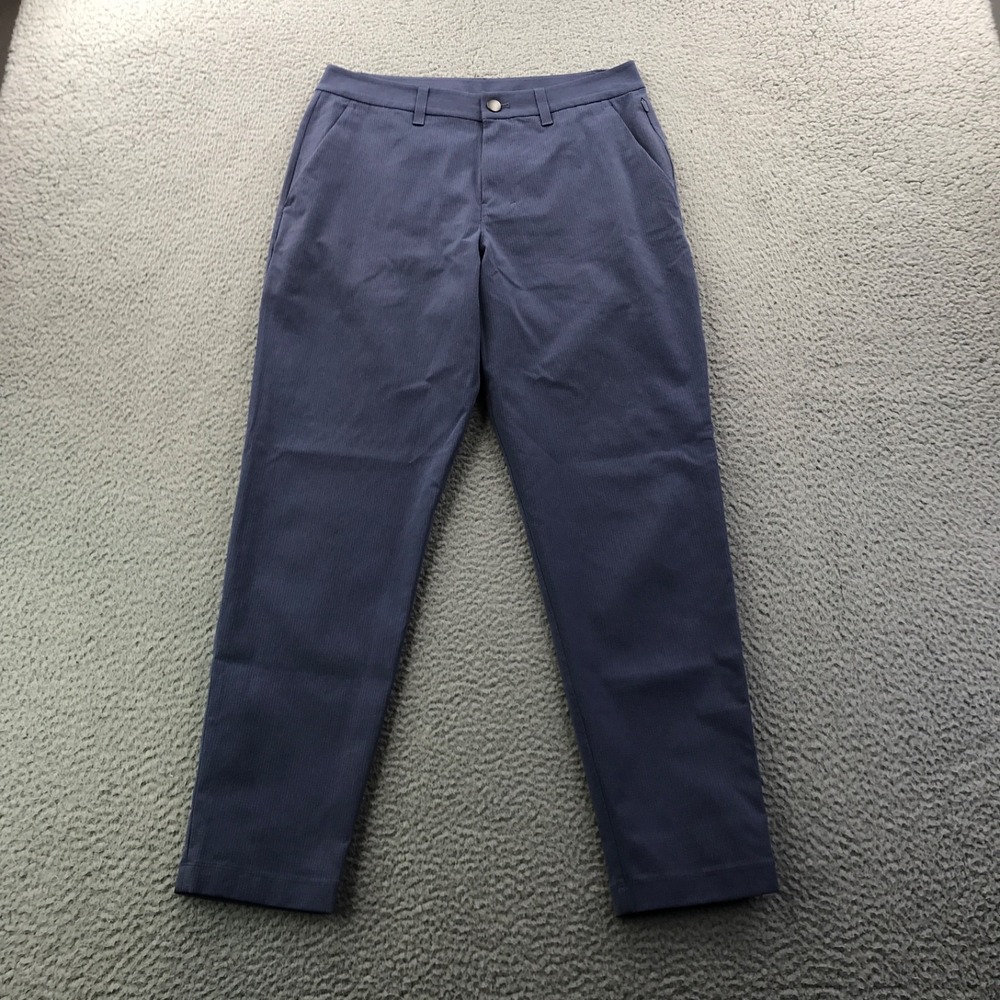 Lululemon Pants Mens 30x28 Blue ABC Slim Fit Performance Tech Golf Chino LM5AXZS